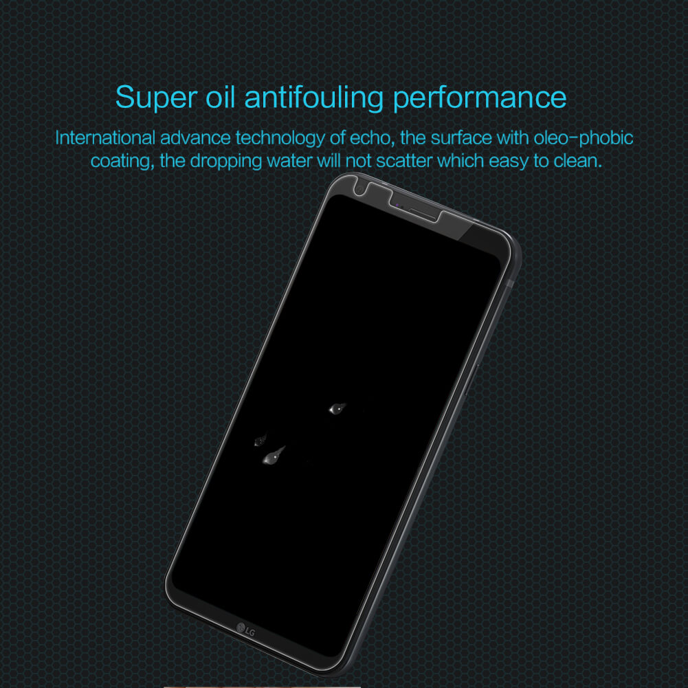 Защитное стекло NILLKIN для LG Q6 (индекс H)