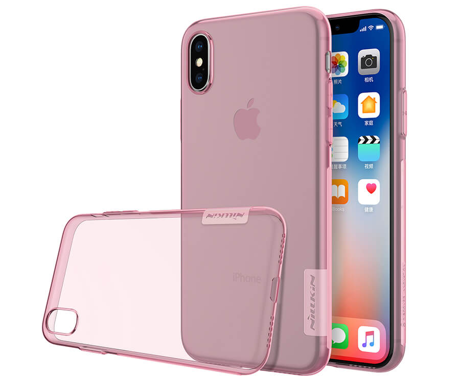 Силиконовый чехол NILLKIN для Apple iPhone XS, iPhone X (серия Nature)