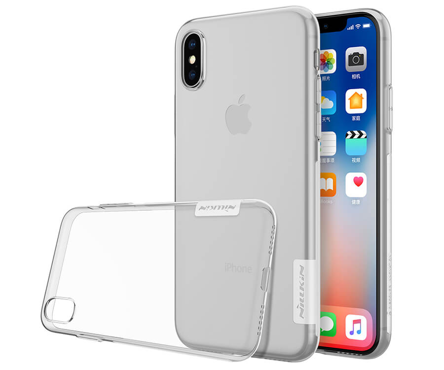 Силиконовый чехол NILLKIN для Apple iPhone XS, iPhone X (серия Nature)