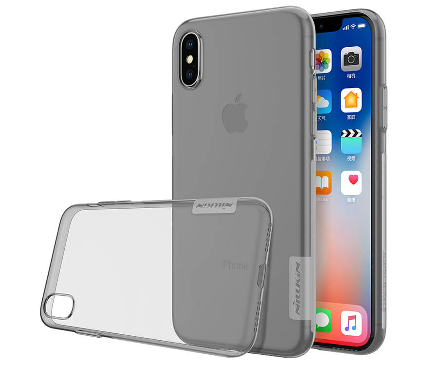 Силиконовый чехол NILLKIN для Apple iPhone XS, iPhone X (серия Nature)