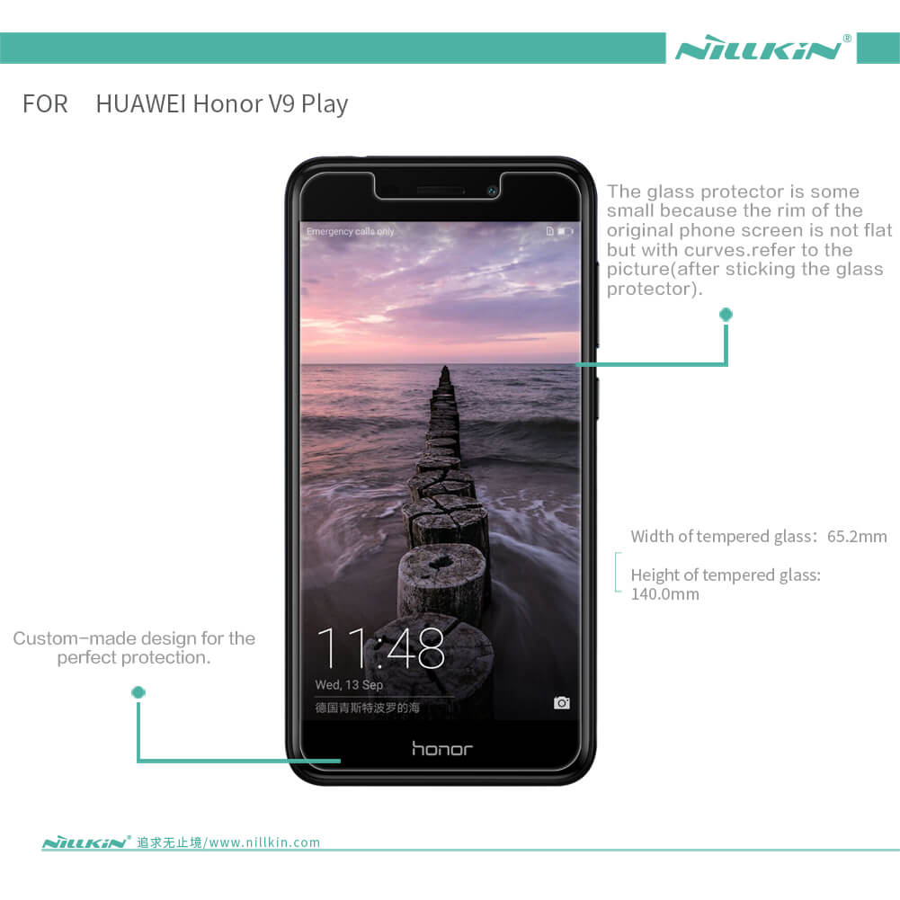Защитное стекло NILLKIN для Huawei Honor V9 Play (индекс H)