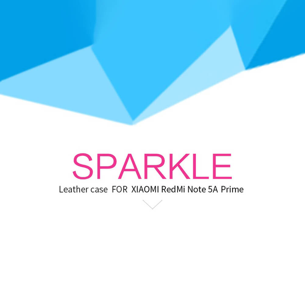 Чехол-книжка NILLKIN для Xiaomi Redmi Note 5A Prime (серия Sparkle)