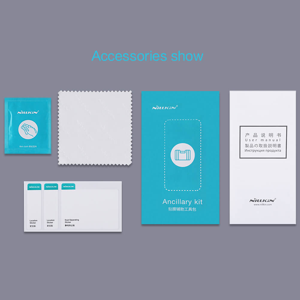 Защитное стекло NILLKIN на заднюю панель для Apple iPhone XS, iPhone X (индекс H)