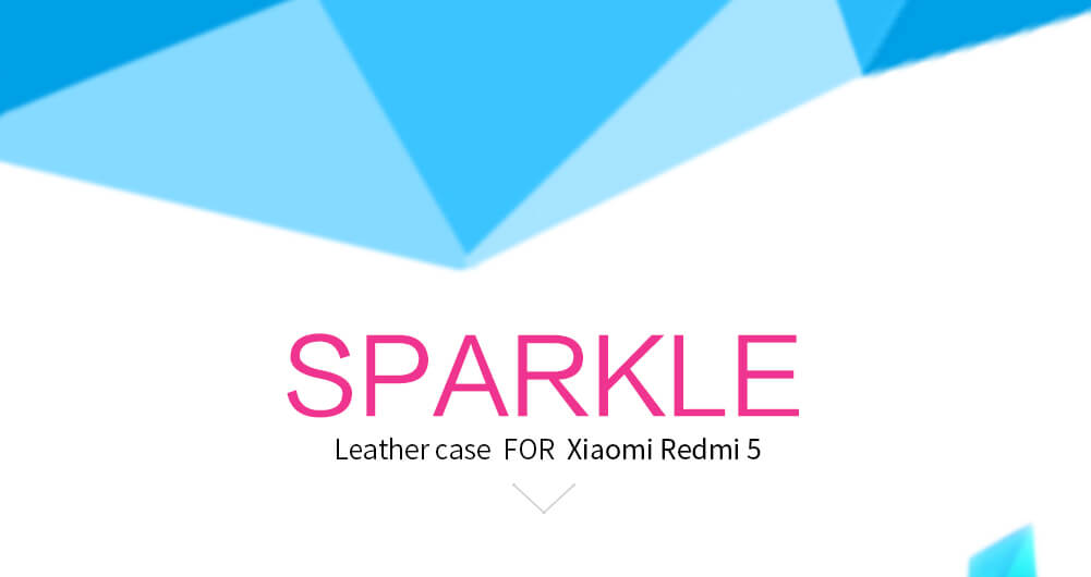 Чехол-книжка NILLKIN для Xiaomi Redmi 5 (серия Sparkle)