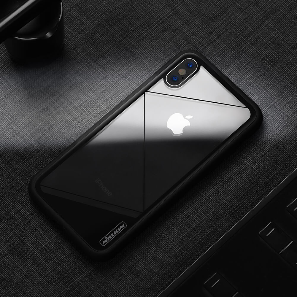 Чехол-крышка NILLKIN для Apple iPhone X (серия Tempered Case)