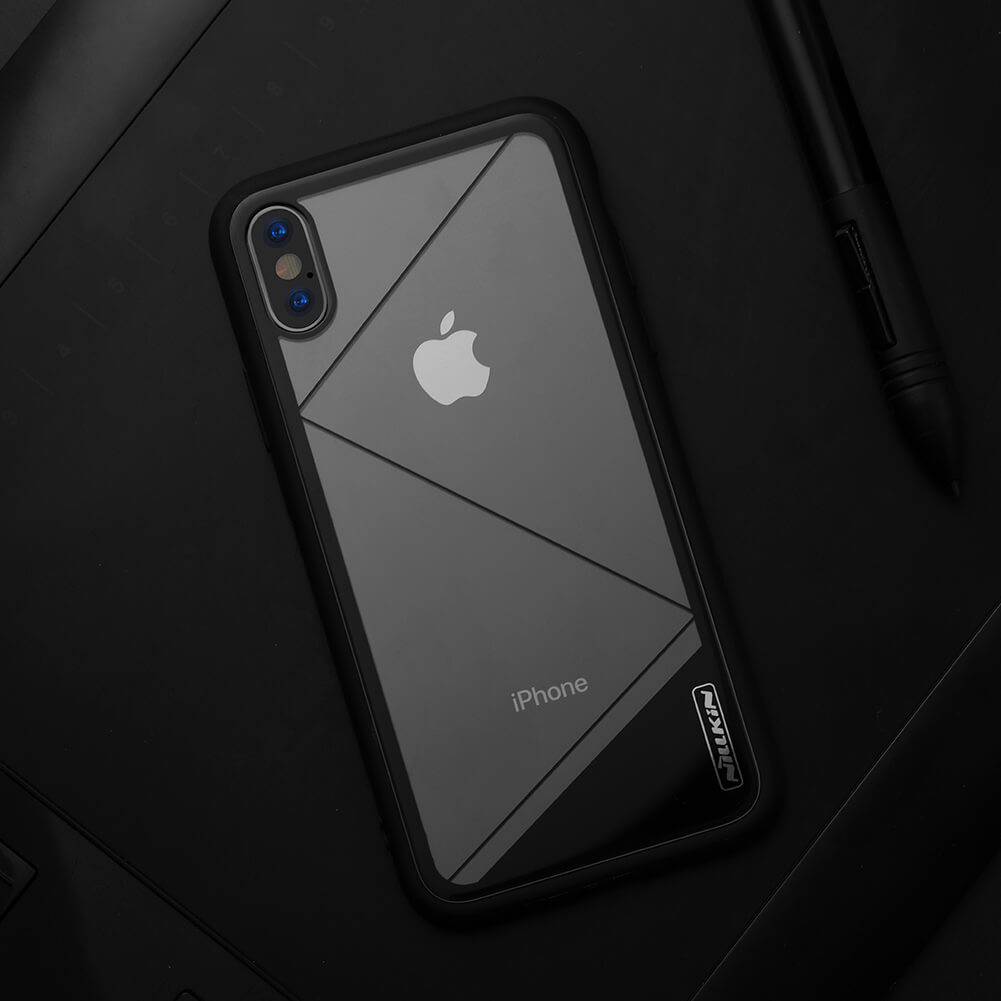 Чехол-крышка NILLKIN для Apple iPhone X (серия Tempered Case)