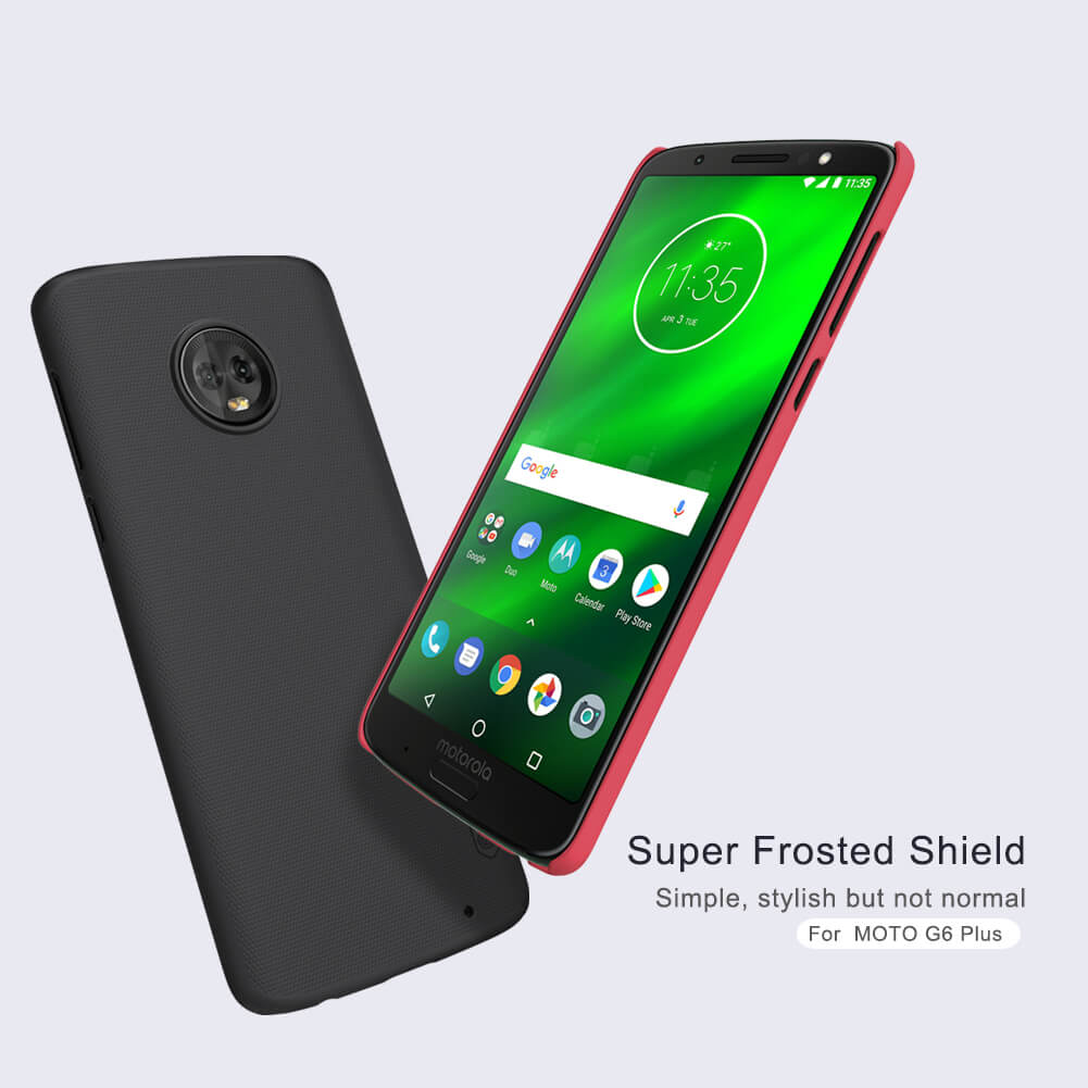 Чехол-крышка NILLKIN для Motorola Moto G6 Plus (серия Frosted)