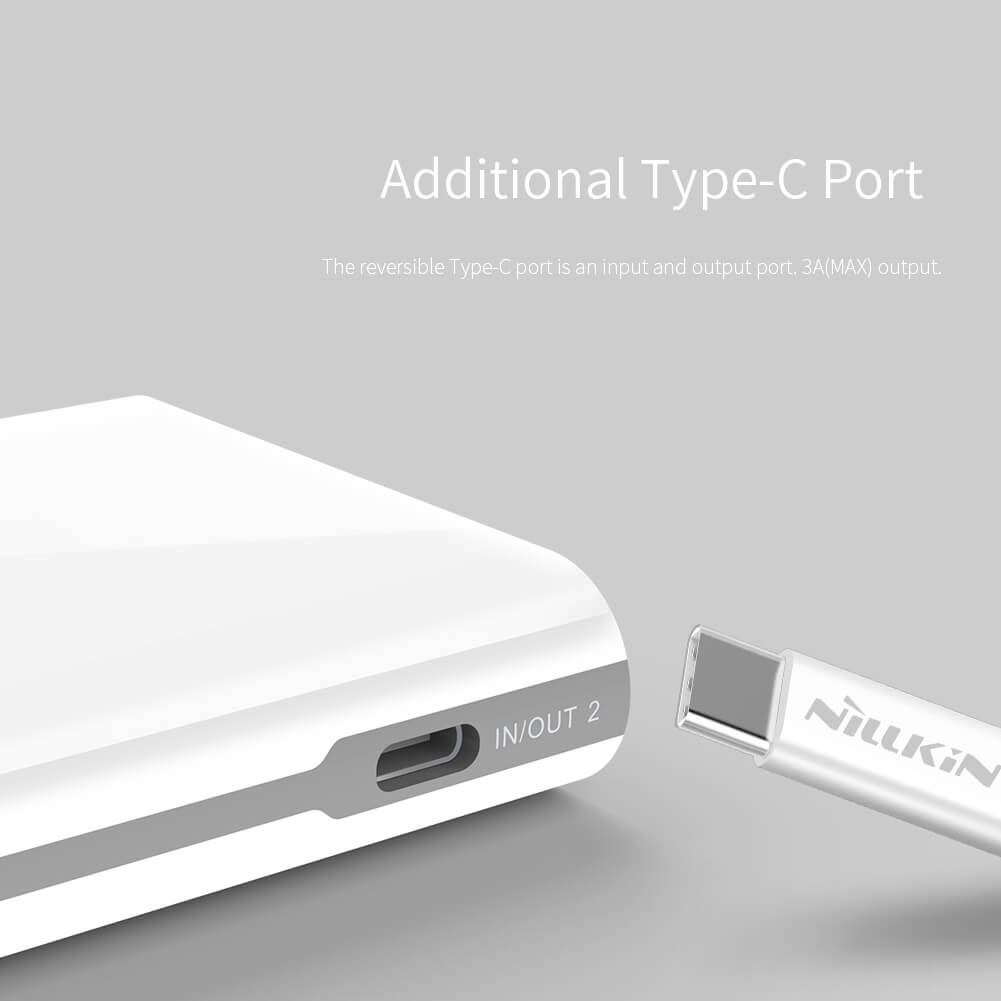 Беспроводное зарядное устройство NILLKIN iStar Wireless Charger Power Bank 10000mAh