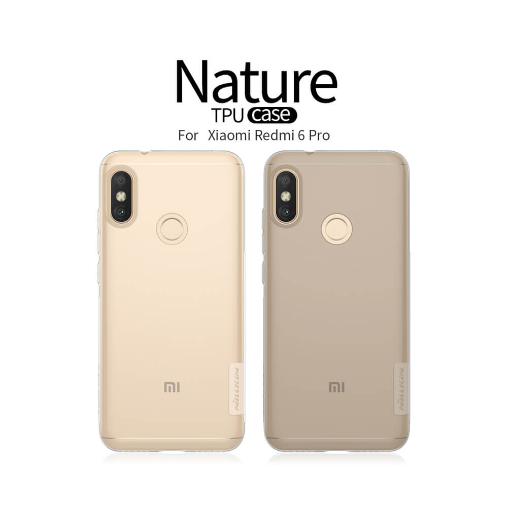 Силиконовый чехол NILLKIN для Xiaomi Redmi 6 Pro (Mi A2 Lite) (серия Nature)