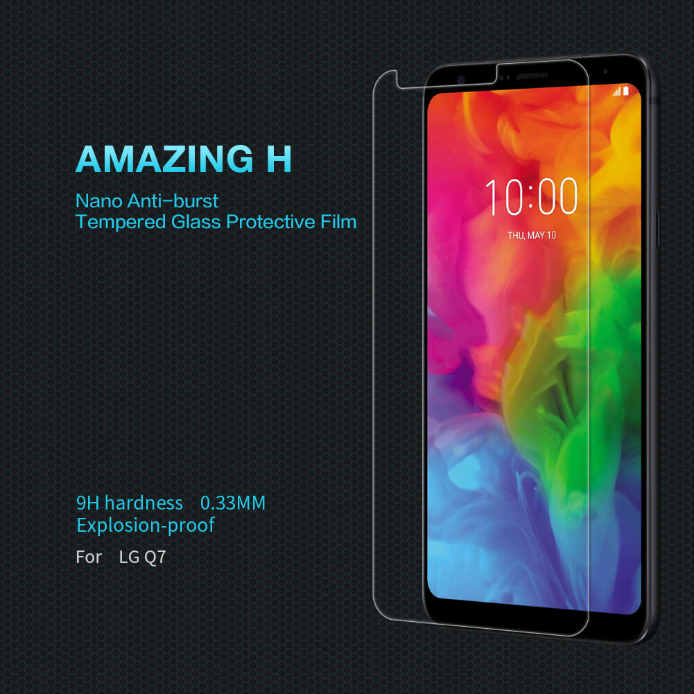Защитное стекло NILLKIN для LG Q7 (индекс H)