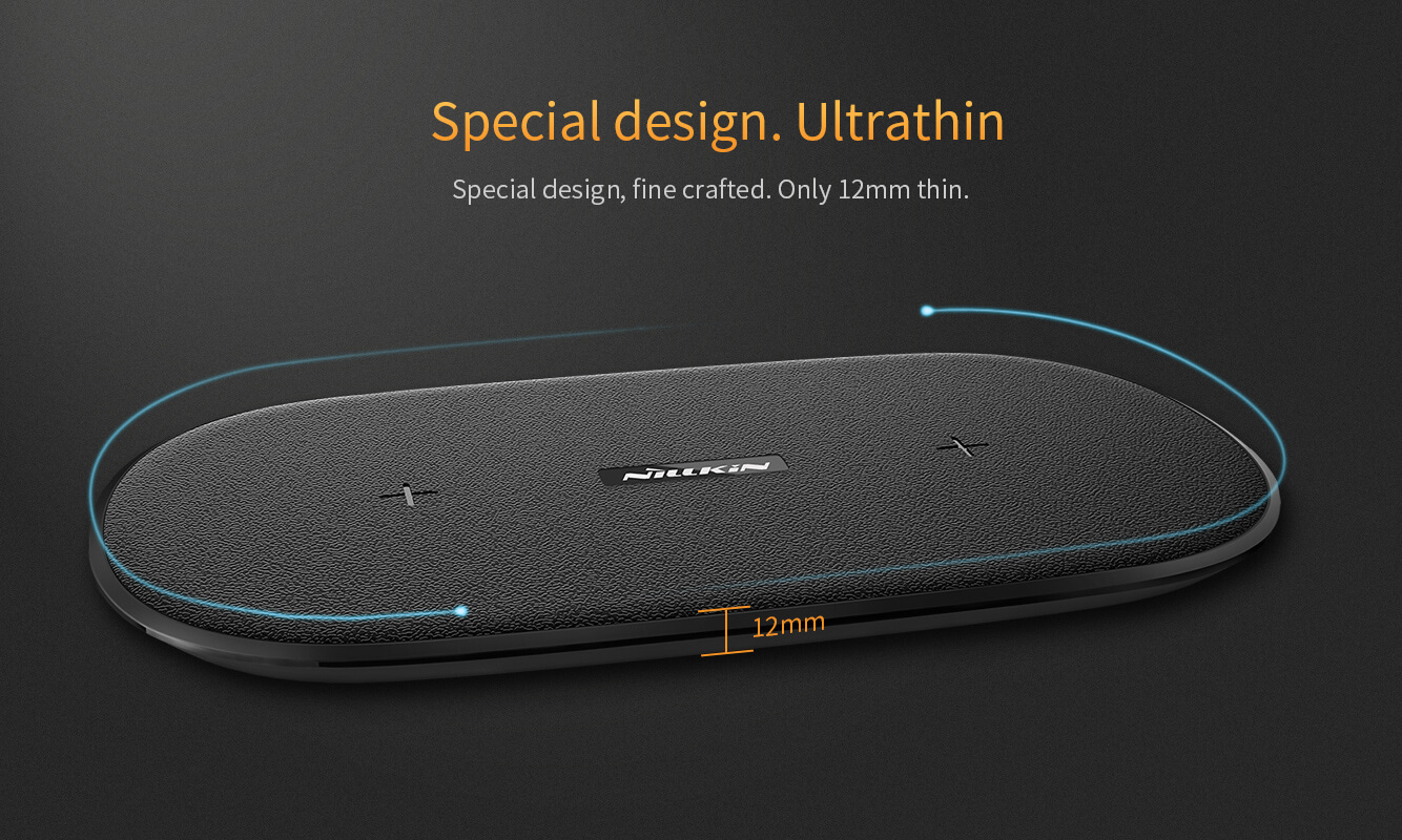 Беспроводное зарядное устройство NILLKIN QI Gemini dual fast charging pad