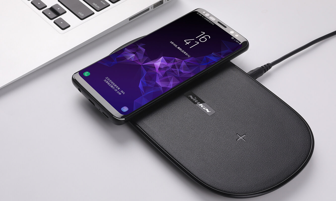 Беспроводное зарядное устройство NILLKIN QI Gemini dual fast charging pad