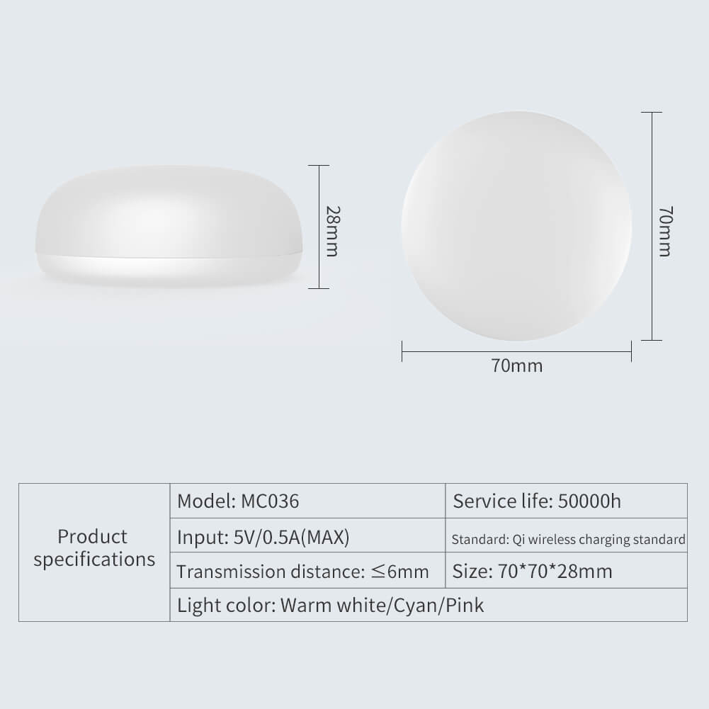 Беспроводная ночная лампа Nillkin Luminous Stone Wireless Night Light