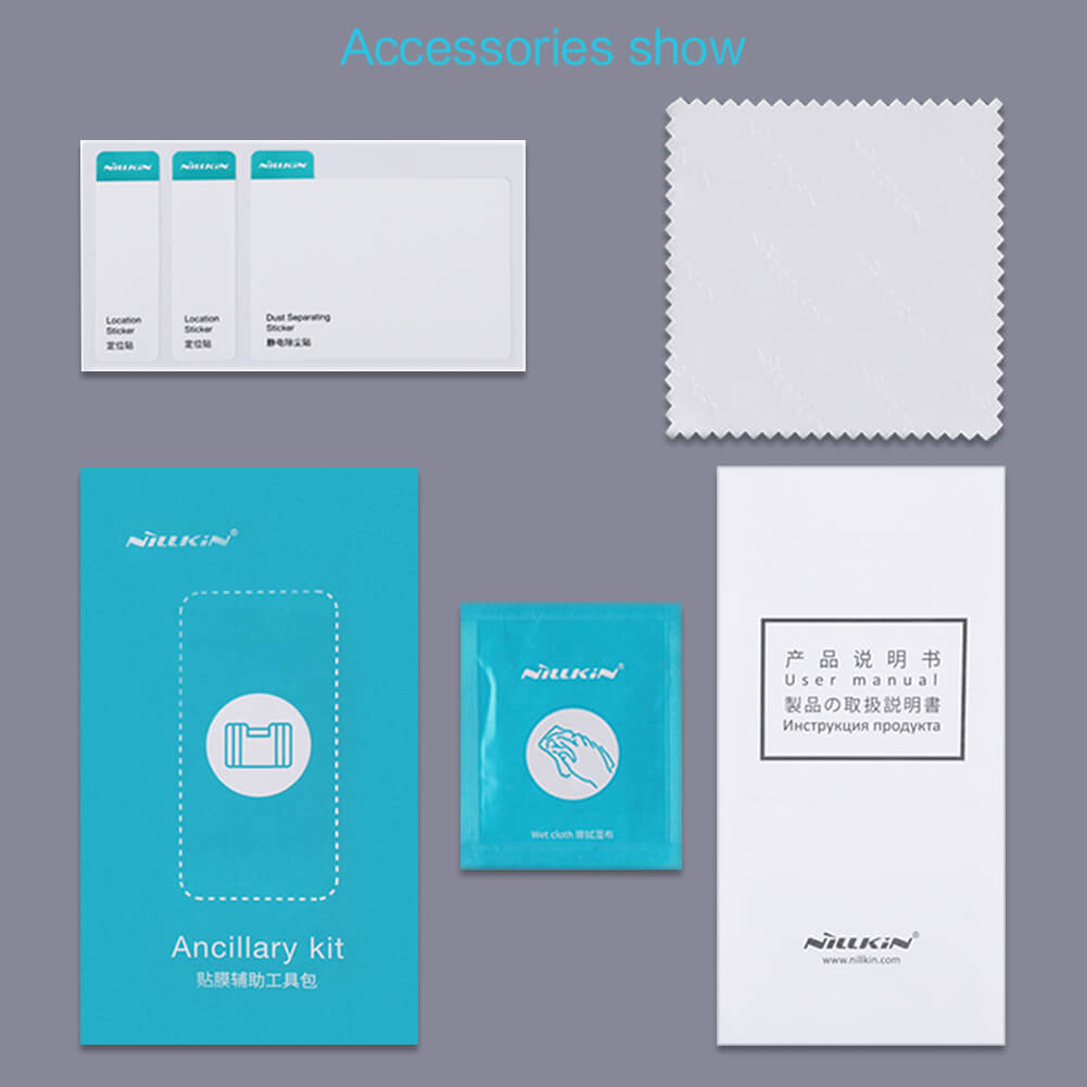 Защитное стекло NILLKIN на заднюю панель для Apple iPhone XS Max (iPhone 6.5) (индекс H)