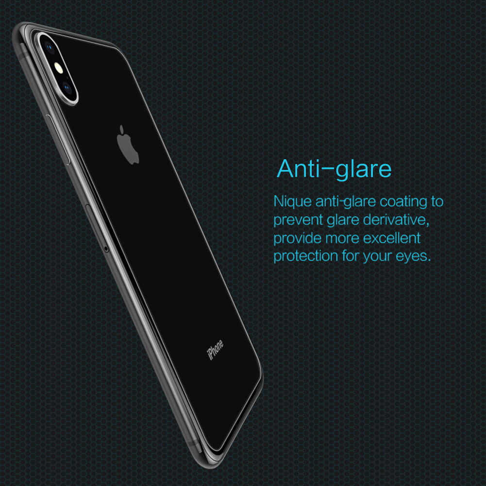Защитное стекло NILLKIN на заднюю панель для Apple iPhone XS Max (iPhone 6.5) (индекс H)