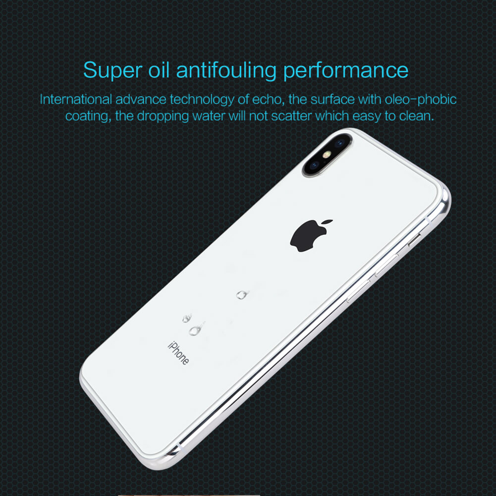 Защитное стекло NILLKIN на заднюю панель для Apple iPhone XS Max (iPhone 6.5) (индекс H)