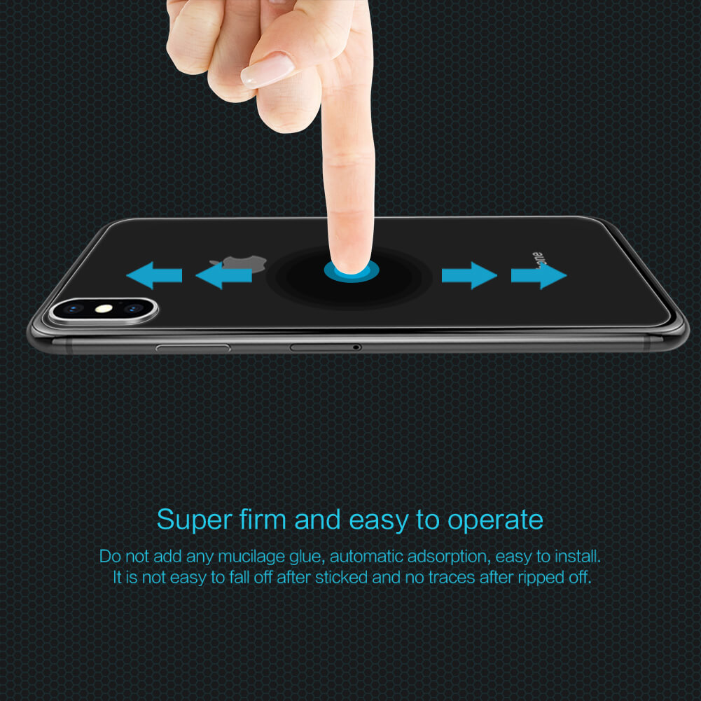 Защитное стекло NILLKIN на заднюю панель для Apple iPhone XS Max (iPhone 6.5) (индекс H)