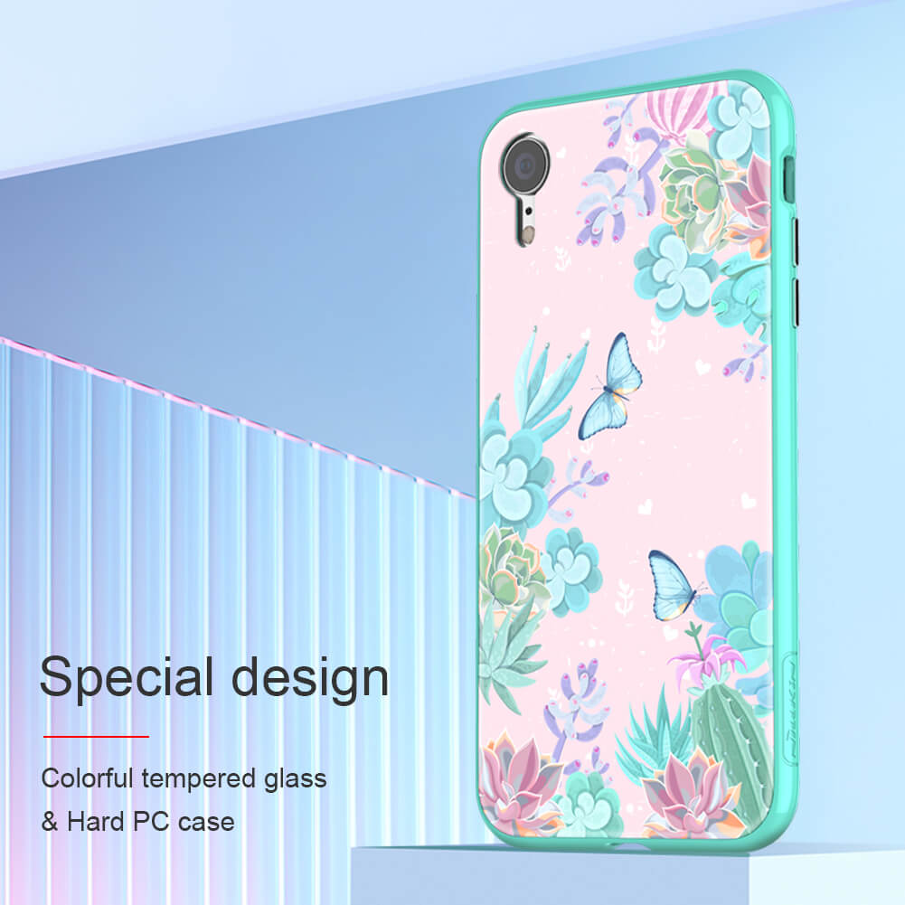 Чехол-крышка Nillkin для Apple iPhone XR (iPhone 6.1) (серия Floral)