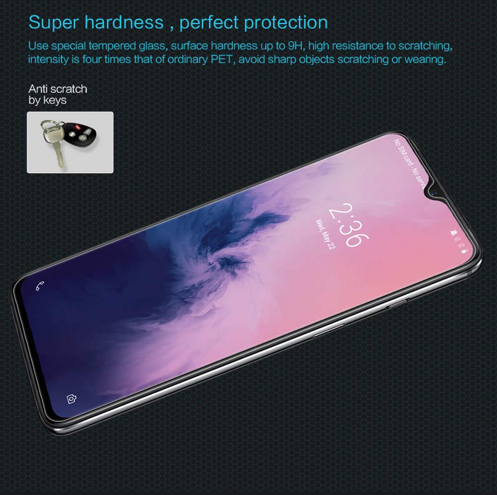 Защитное стекло NILLKIN для Oneplus 7, Oneplus 6T (A6013) (индекс H)