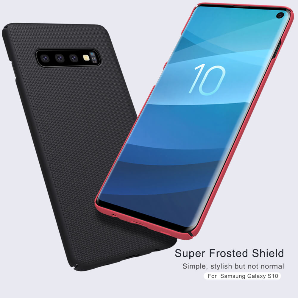 Чехол-крышка NILLKIN для Samsung Galaxy S10 (серия Frosted)