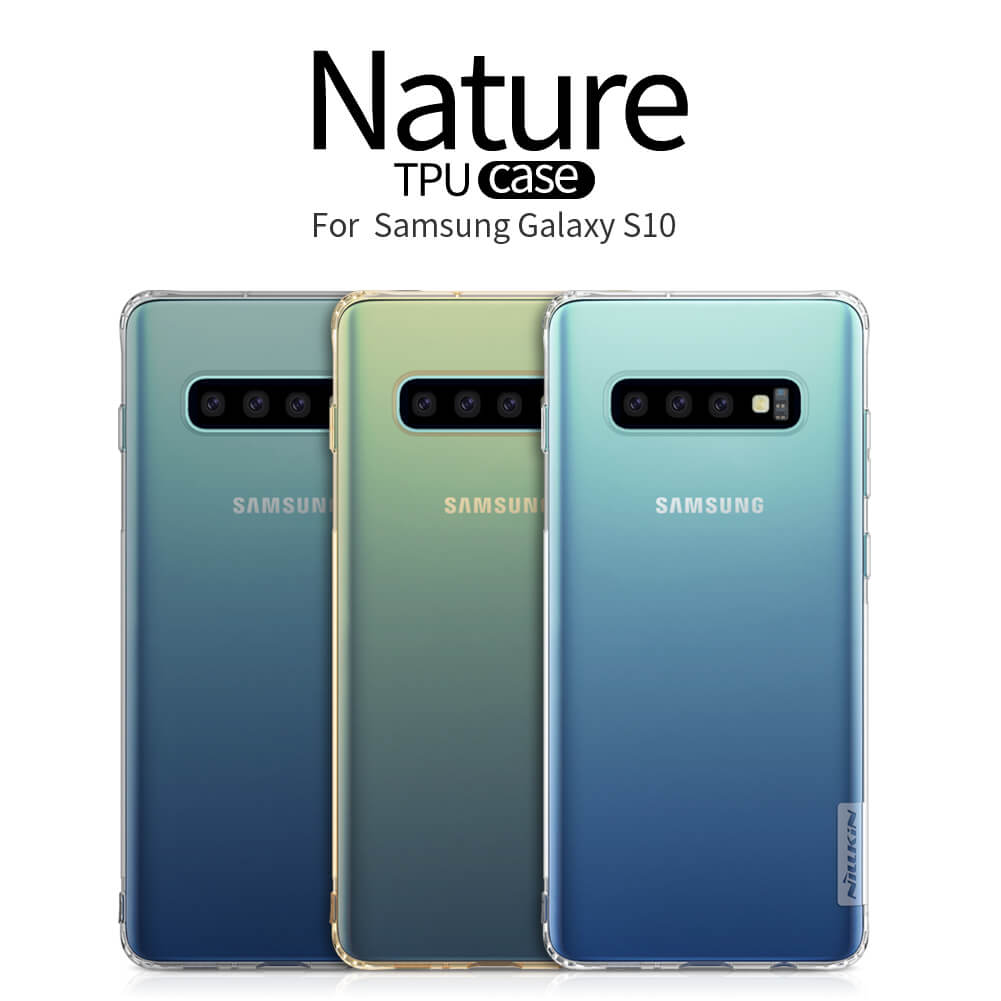 Силиконовый чехол NILLKIN для Samsung Galaxy S10 (серия Nature)