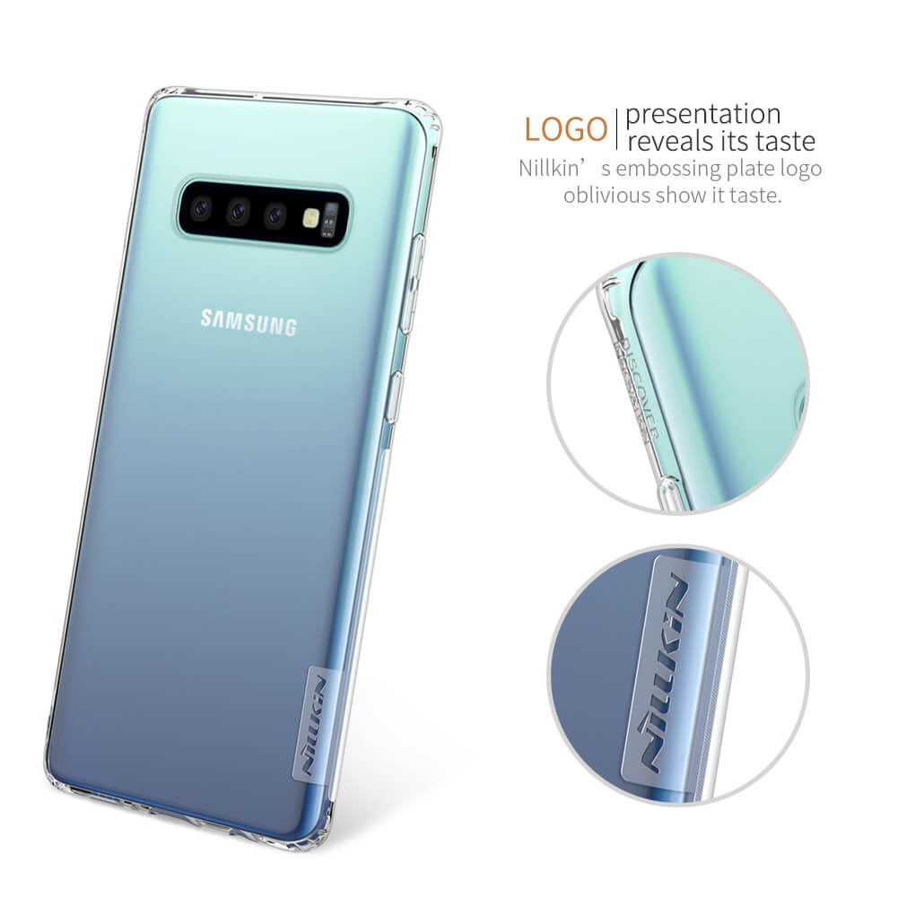 Силиконовый чехол NILLKIN для Samsung Galaxy S10 (серия Nature)