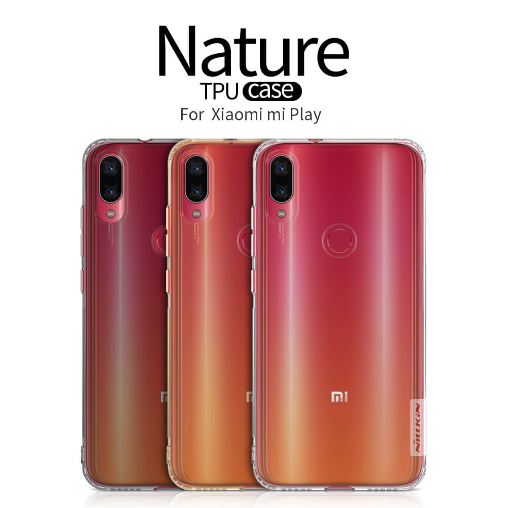 Силиконовый чехол NILLKIN для Xiaomi Mi Play (серия Nature)