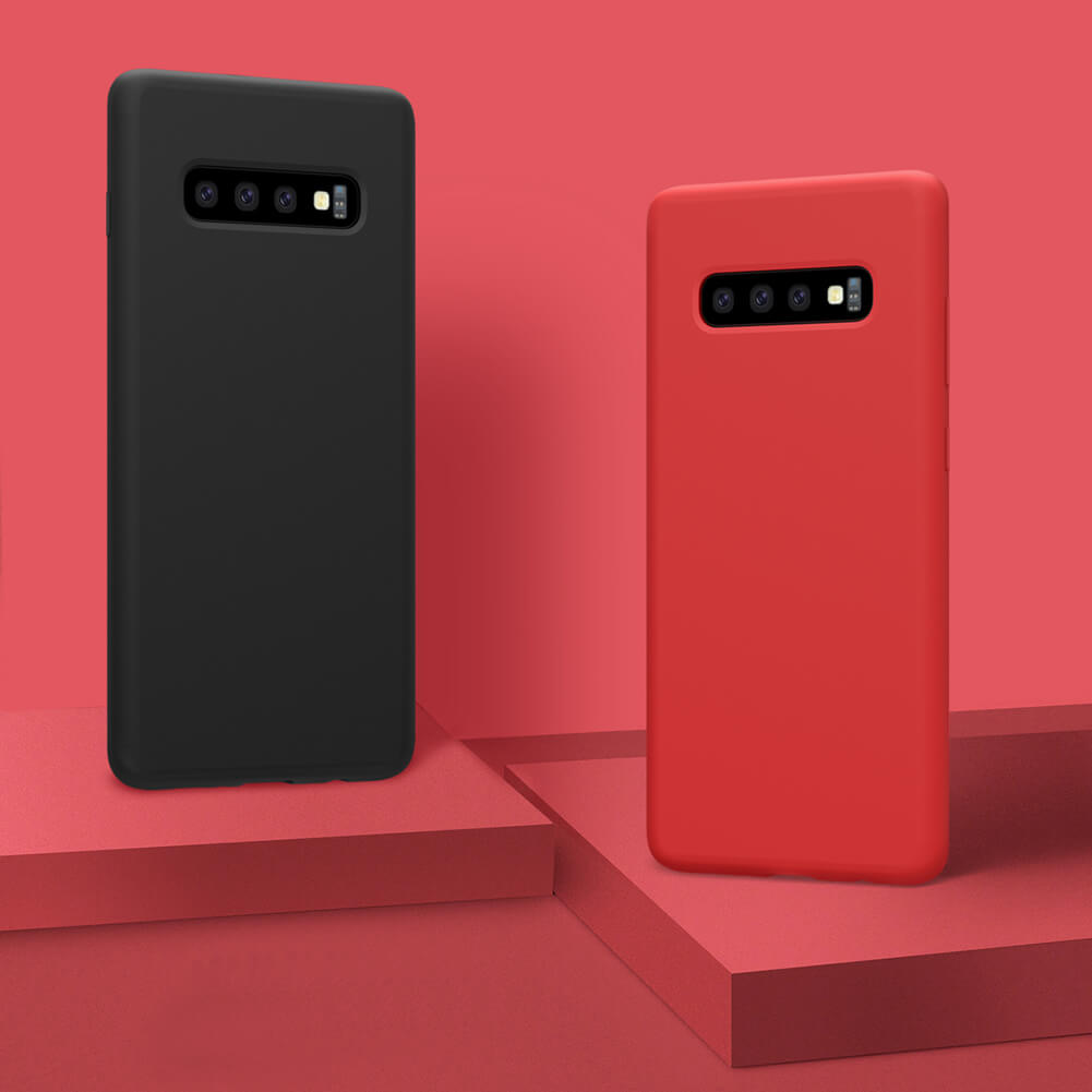 Чехол-крышка NILLKIN для Samsung Galaxy S10 (серия Flex PURE case)