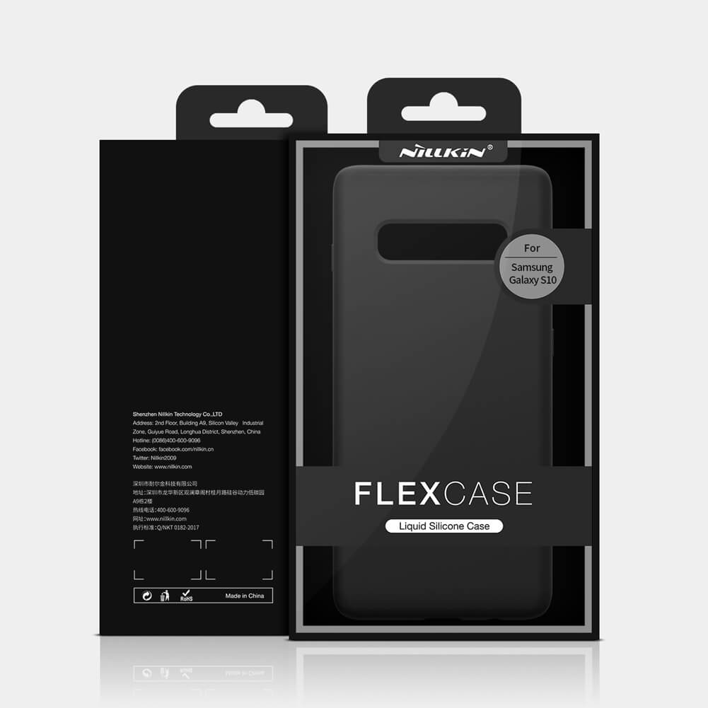 Чехол-крышка NILLKIN для Samsung Galaxy S10 (серия Flex PURE case)