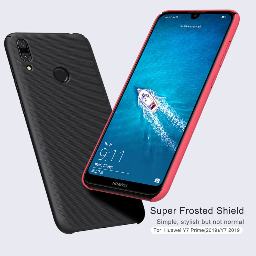 Чехол-крышка NILLKIN для Huawei Y7 Prime (2019), Y7 (2019) (серия Frosted)