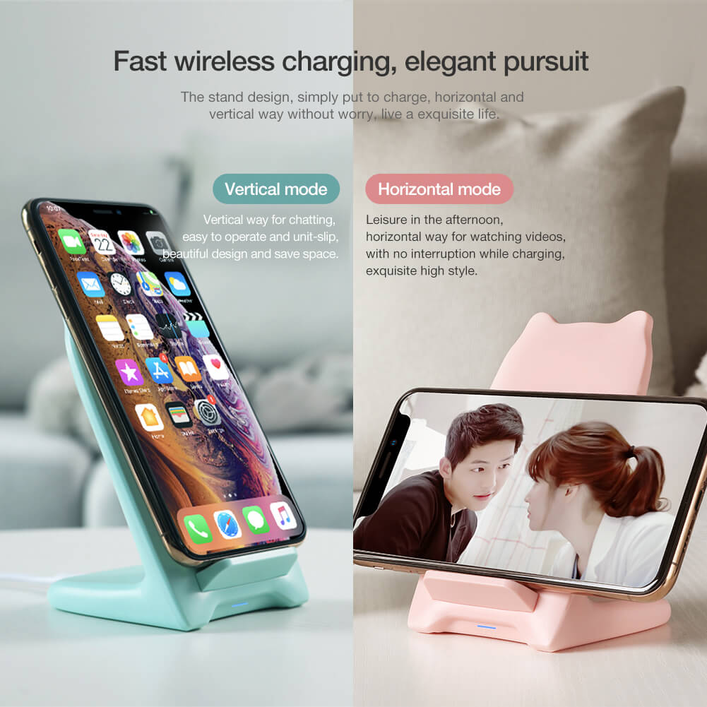 Беспроводное зарядное устройство Nillkin Kitty QI Wireless Charging Stand