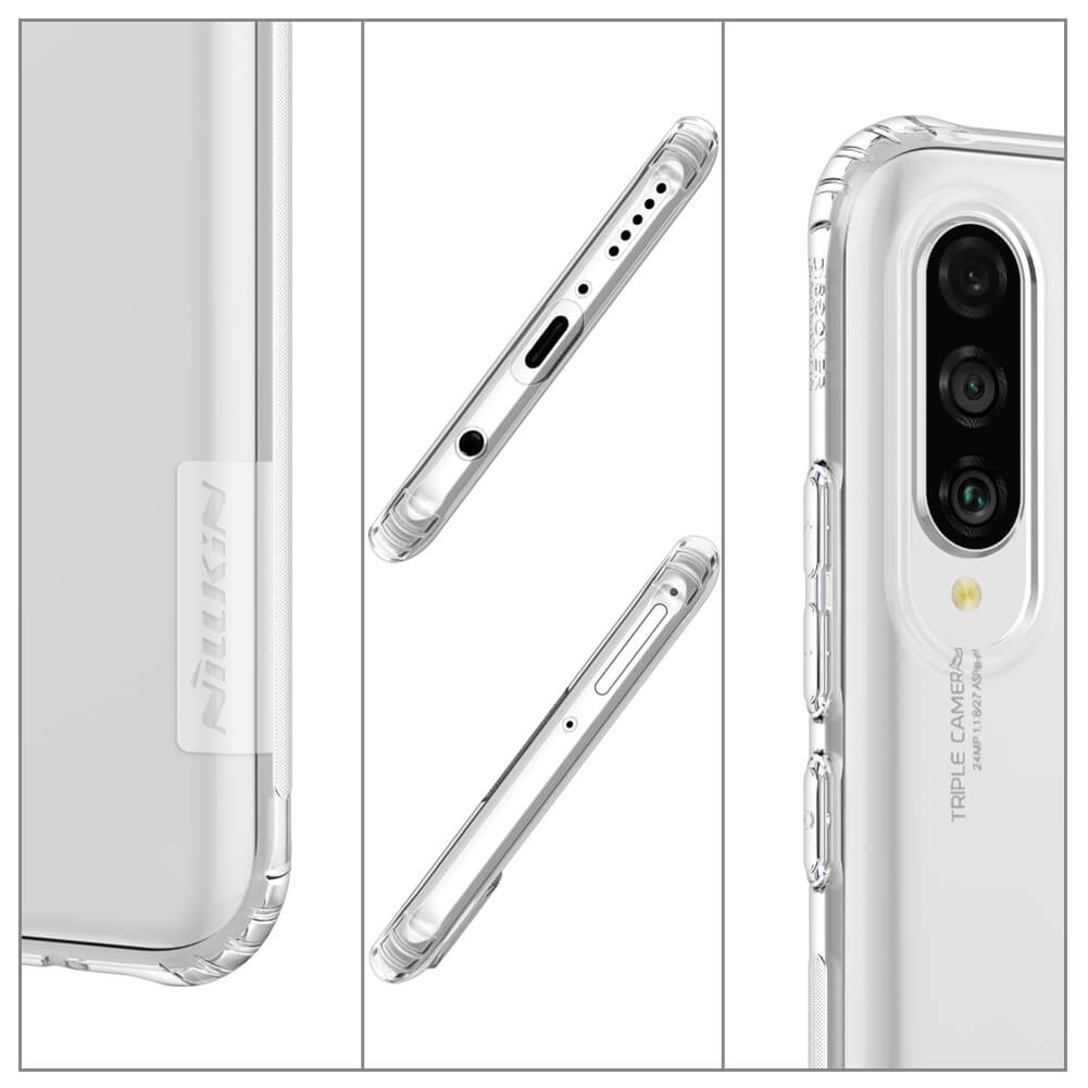 Силиконовый чехол NILLKIN для Huawei P30 Lite (Nova 4e) (серия Nature)