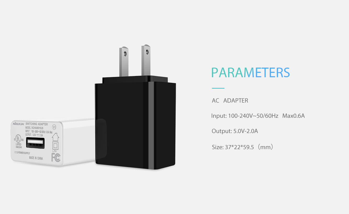 Зарядное устройство NILLKIN USB (AC Adapter B)