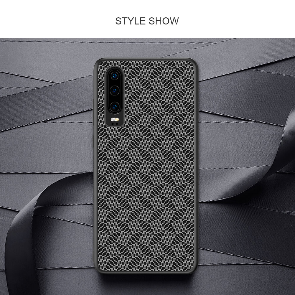 Защитный чехол Nillkin для Huawei P30 (серия Synthetic fiber Plaid)