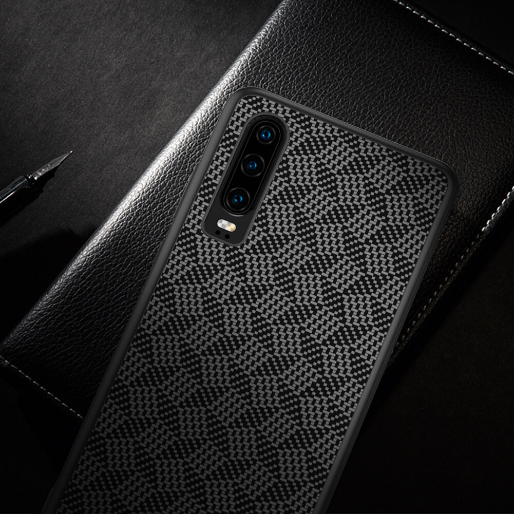 Защитный чехол Nillkin для Huawei P30 (серия Synthetic fiber Plaid)