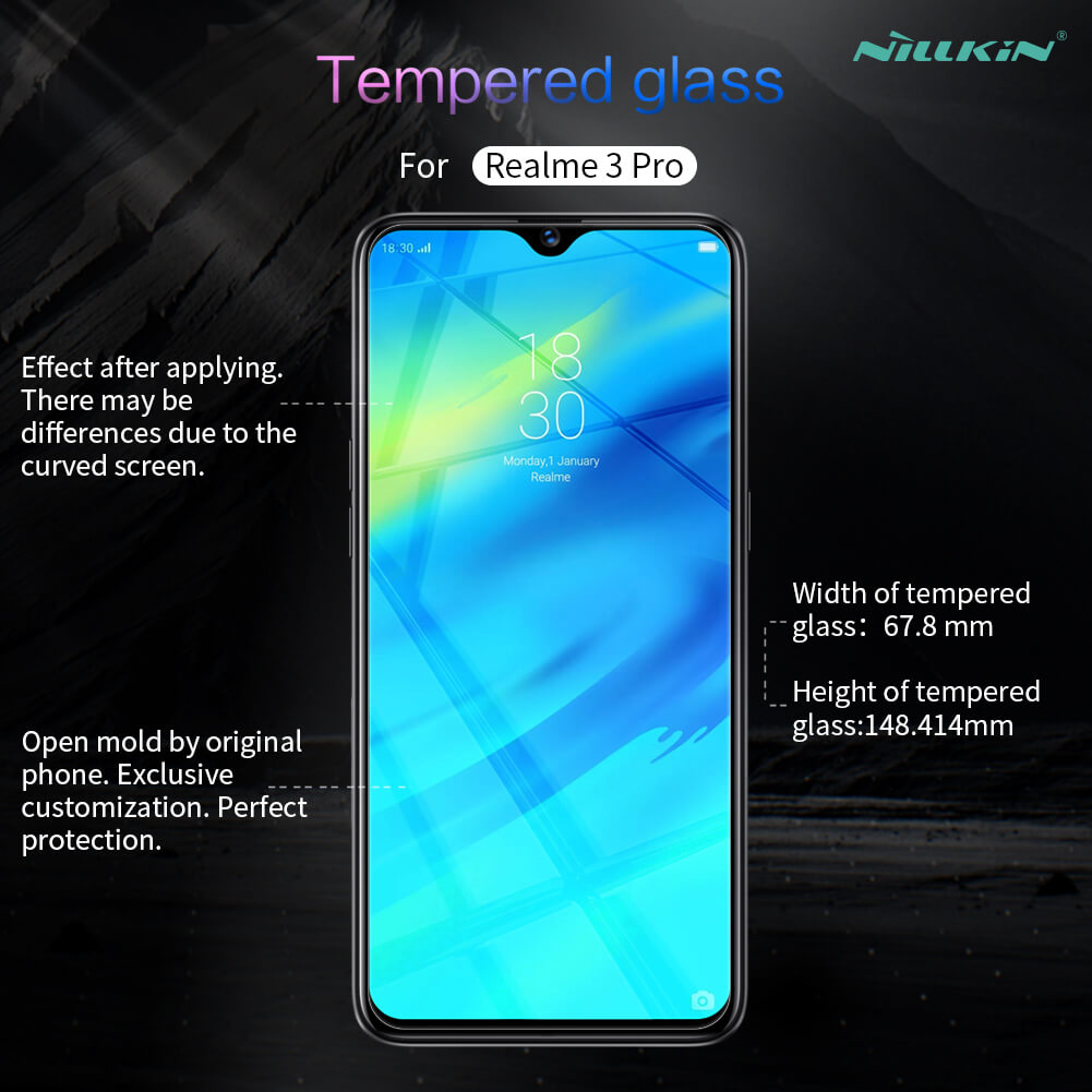 Защитное стекло NILLKIN для Realme X (индекс H+ Pro)