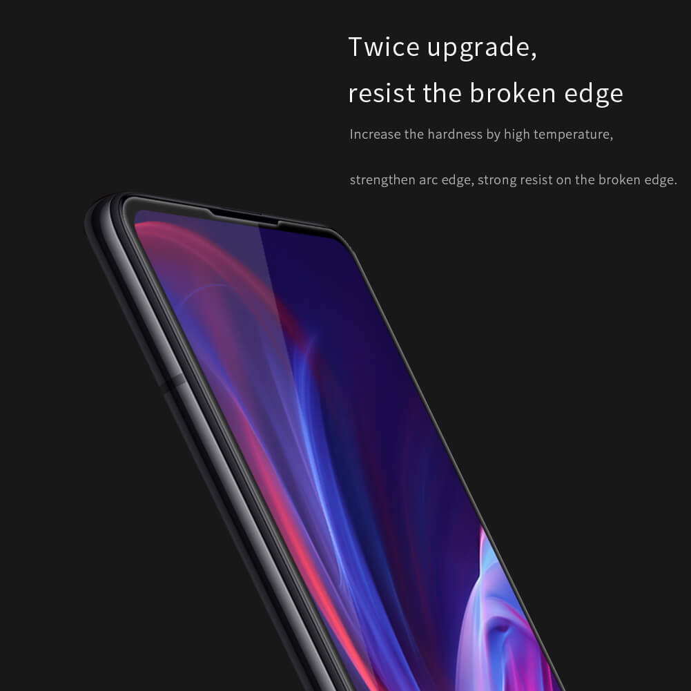 Защитное стекло с кантом NILLKIN для Xiaomi Redmi K20, K20 Pro (Xiaomi Mi9T, Mi9T Pro) (серия XD CP+ Max)