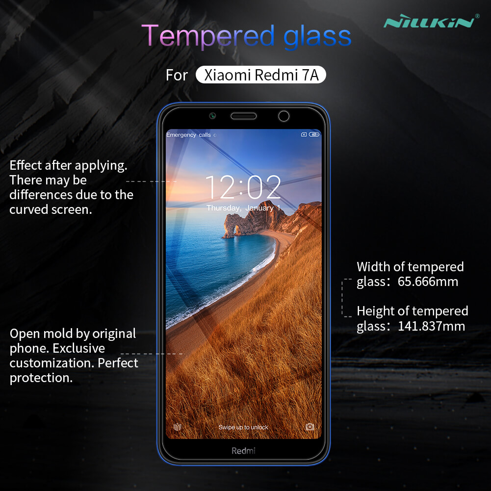 Защитное стекло NILLKIN для Xiaomi Redmi 7A (индекс H)