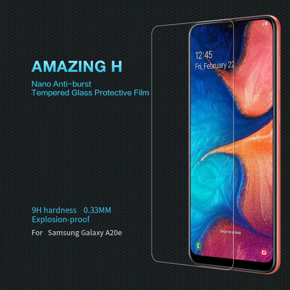 Защитное стекло NILLKIN для Samsung Galaxy A20e (индекс H)