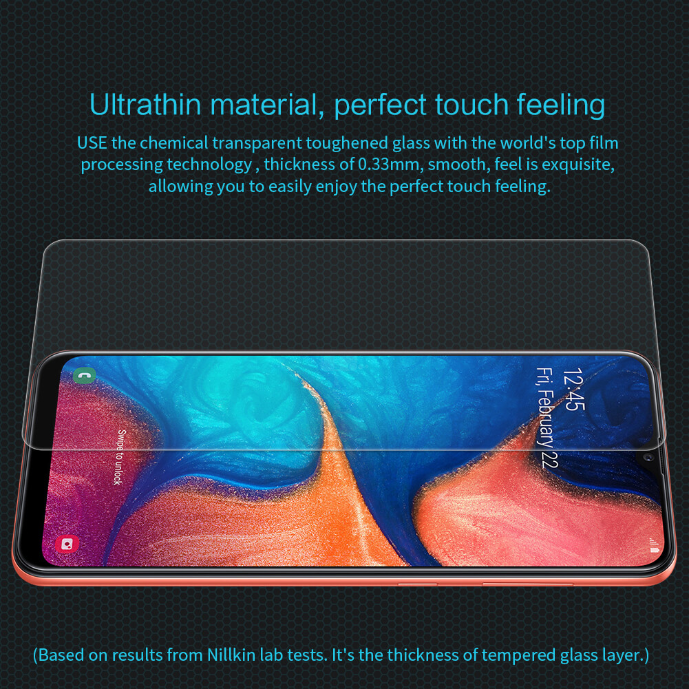 Защитное стекло NILLKIN для Samsung Galaxy A20e (индекс H)