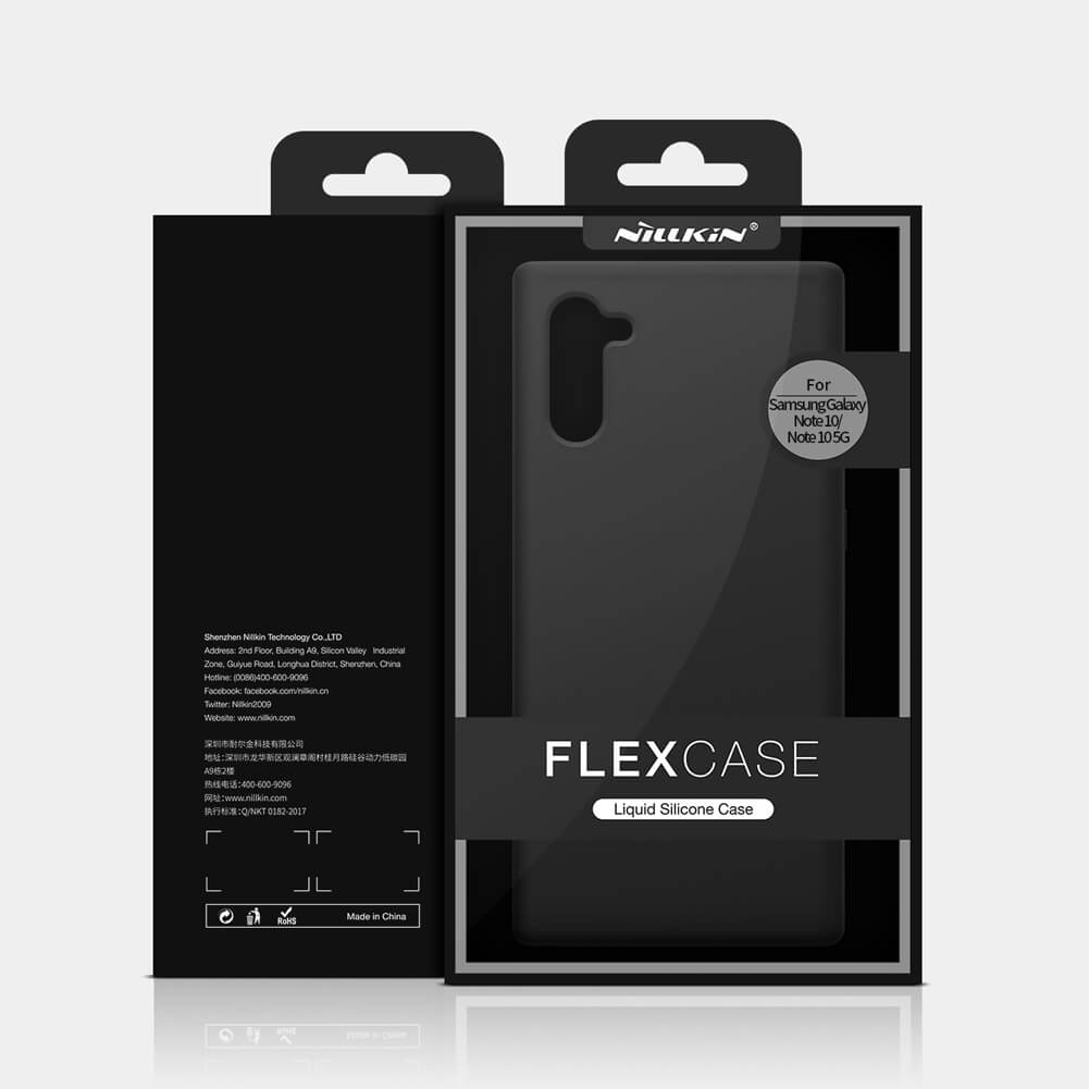 Чехол-крышка NILLKIN для Samsung Galaxy Note 10, Samsung Galaxy Note 10 5G (серия Flex PURE case)