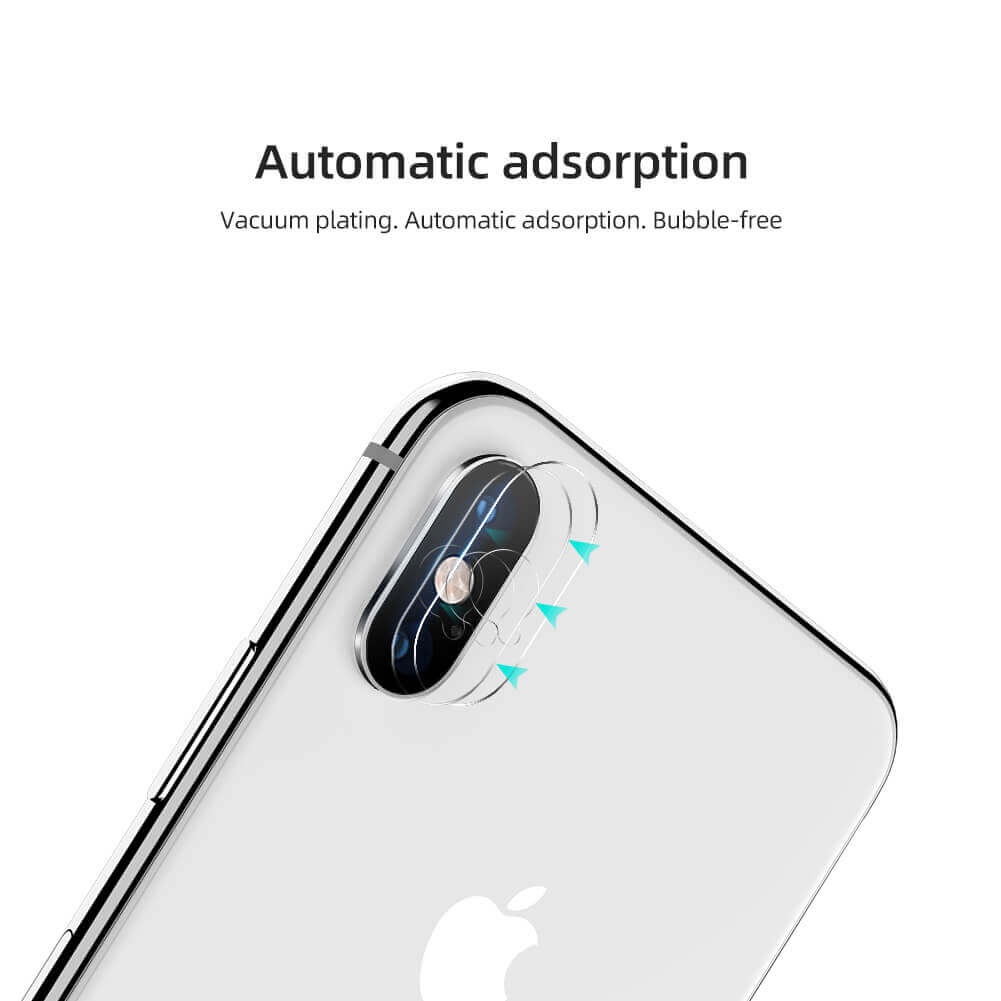 Защитная пленка NILLKIN для камеры Apple iPhone XS, iPhone X (серия InvisiFilm)