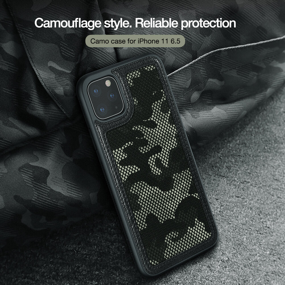 Чехол-крышка NILLKIN для Apple iPhone 11 Pro Max (6.5) (серия Camo case)