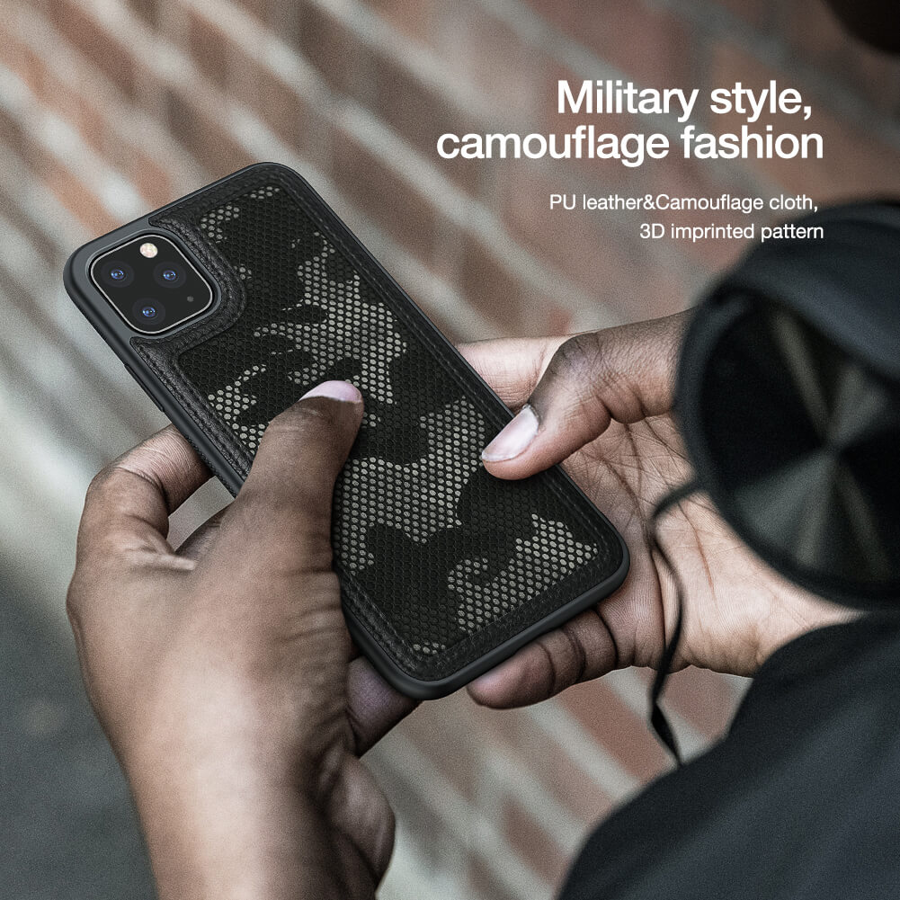 Чехол-крышка NILLKIN для Apple iPhone 11 Pro Max (6.5) (серия Camo case)