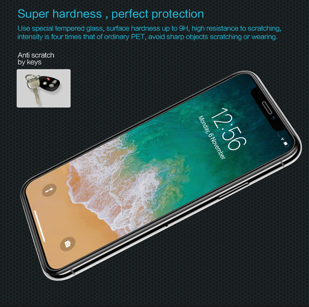 Защитное стекло NILLKIN для Apple iPhone 11 Pro Max, iPhone XS Max (6.5) (индекс H)