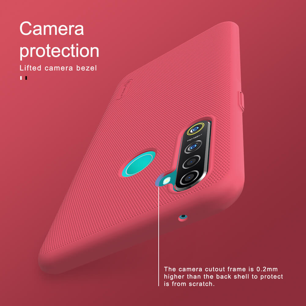 Чехол-крышка NILLKIN для Realme 5 Pro (серия Frosted)