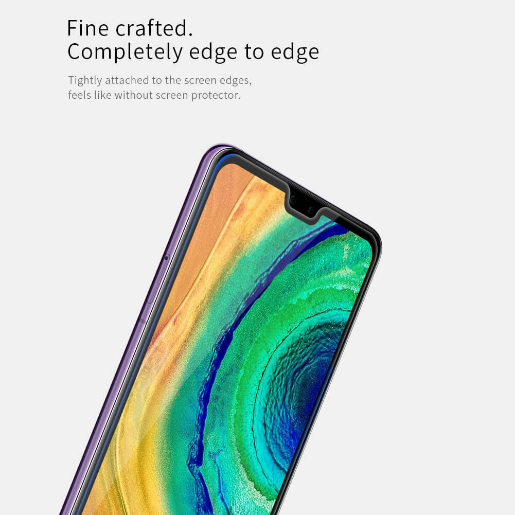 Защитное стекло с кантом NILLKIN для Huawei Mate 30 (серия XD CP+ Max)