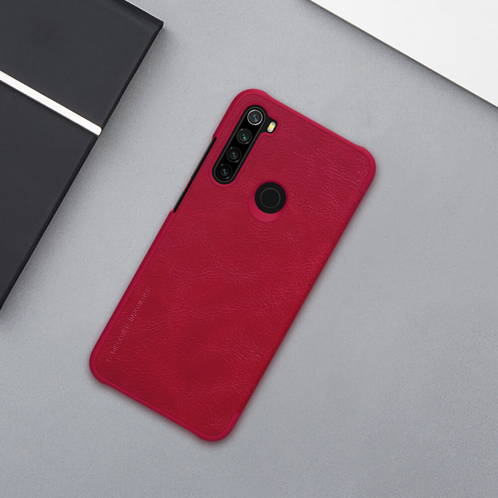 Чехол-книжка NILLKIN для Xiaomi Redmi Note 8, Redmi Note 8 (2021) (серия QIN)