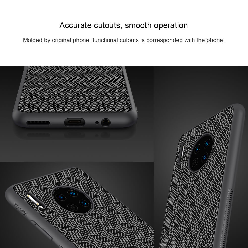 Защитный чехол Nillkin для Huawei Mate 30 (серия Synthetic fiber Plaid)