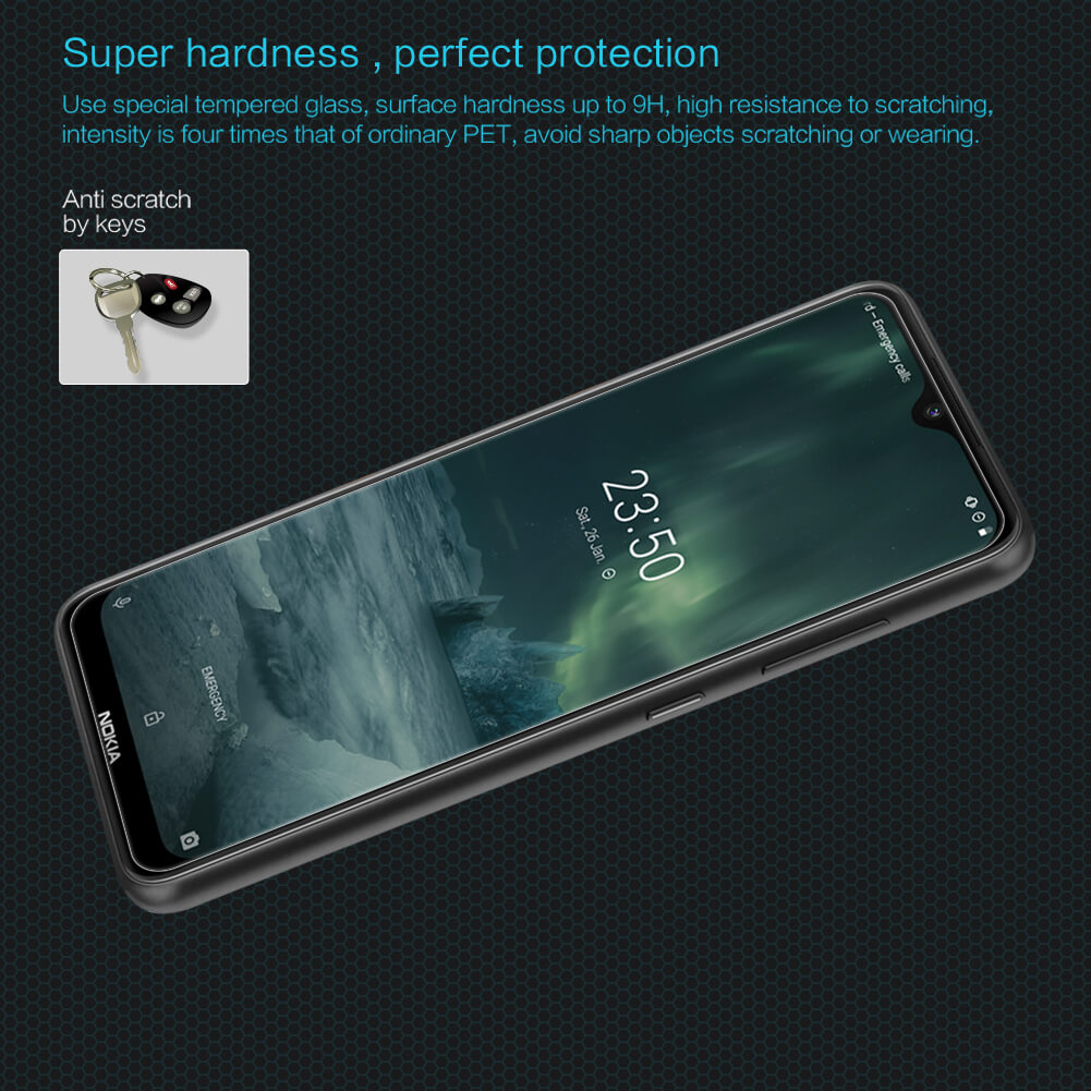 Защитное стекло NILLKIN для Nokia 7.2, Nokia 6.2 (индекс H)